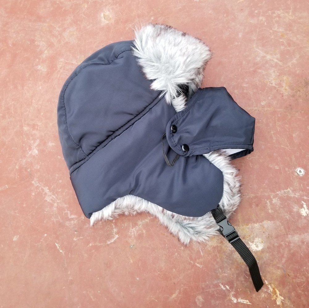 Winter Faux Fur Aviator Pilot Trapper Earflap Cap